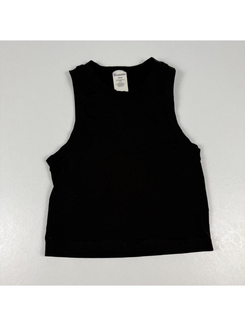 No Boundaries Women's Black Vests-tanks-cami